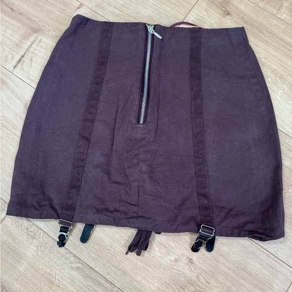 Corset Story Lace-Up Mini Skirt - Picture 2 of 7